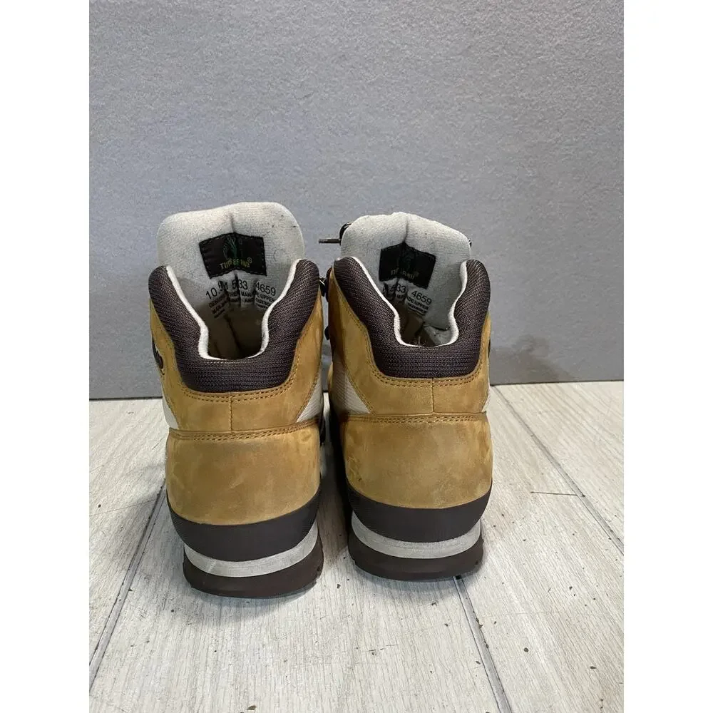 Timberland Euro Hiker Boots Nubuck Leather Wheat Size 10.5 Men’s